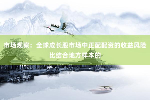 市场观察：全球成长股市场中正配配资的收益风险比结合地方样本的